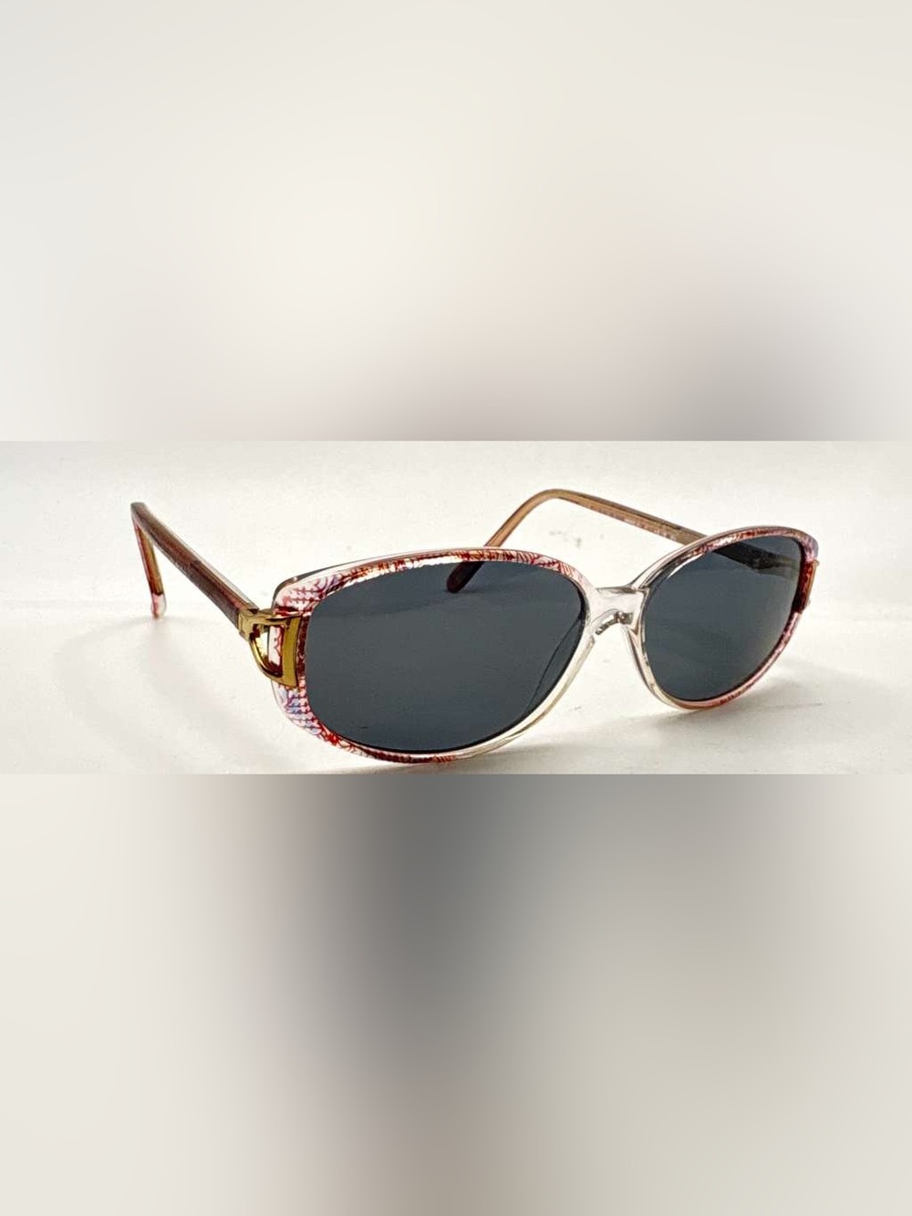I-dealoptics Pearl Translucent Oval Sunglasses Frames Only